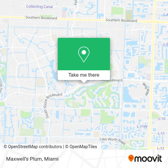Maxwell's Plum map