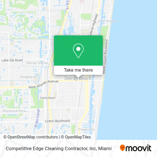 Competitive Edge Cleaning Contractor, Inc map
