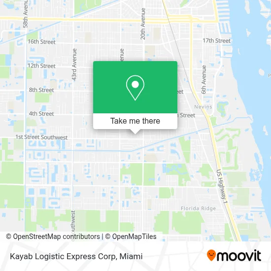 Kayab Logistic Express Corp map