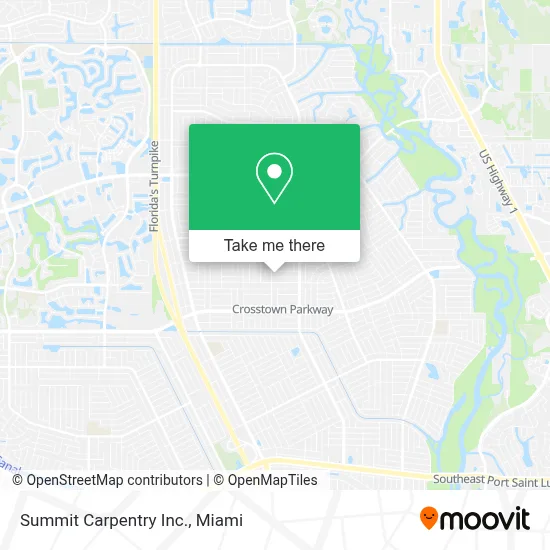 Summit Carpentry Inc. map