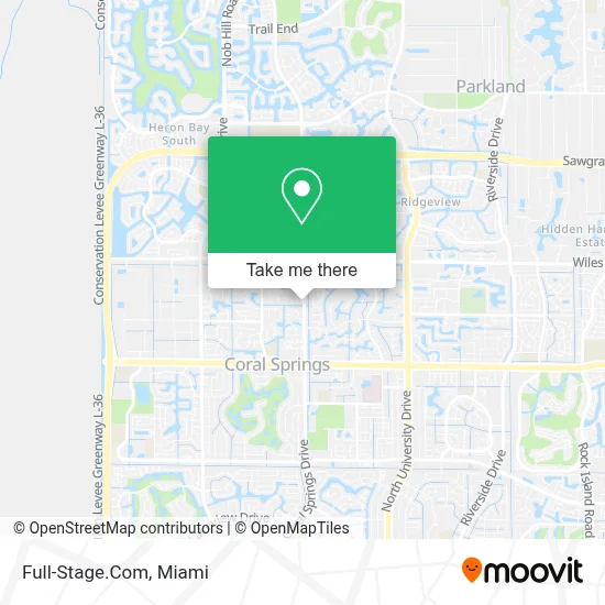 Full-Stage.Com map