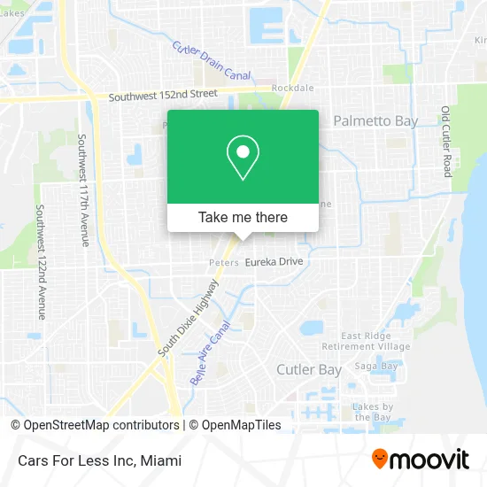 Cars For Less Inc map