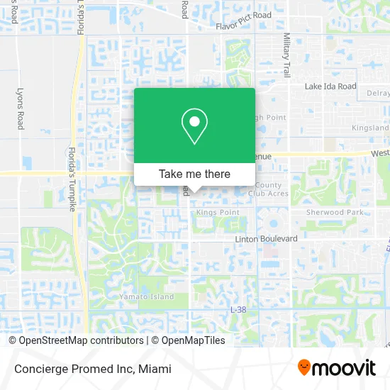 Concierge Promed Inc map
