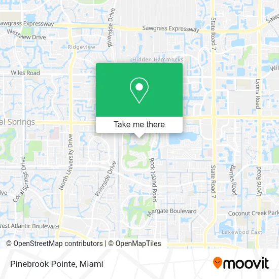 Pinebrook Pointe map