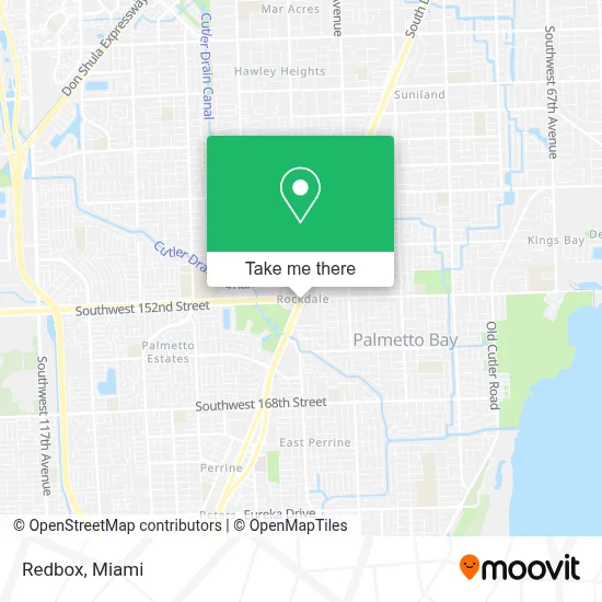 Redbox map