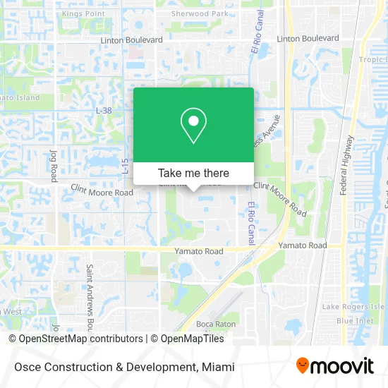 Osce Construction & Development map