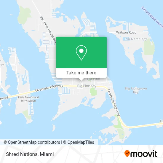 Shred Nations map