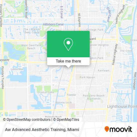 Aw Advanced Aesthetic Training map
