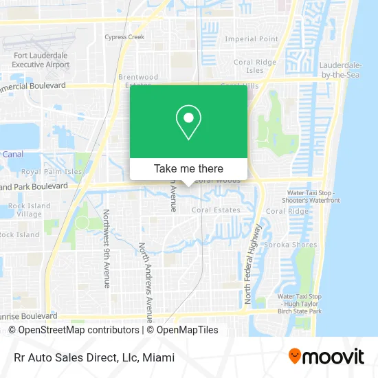 Rr Auto Sales Direct, Llc map