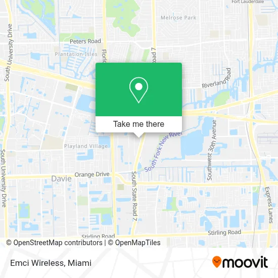 Emci Wireless map