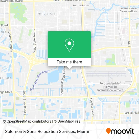 Solomon & Sons Relocation Services map