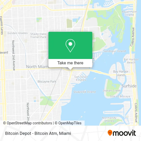 Bitcoin Depot - Bitcoin Atm map
