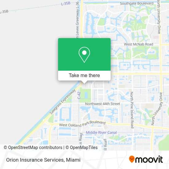 Orion Insurance Services map