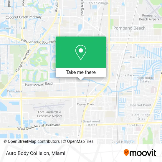 Auto Body Collision map