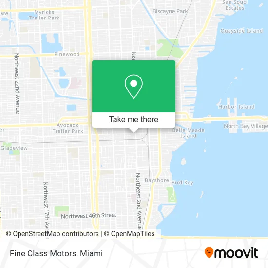 Fine Class Motors map