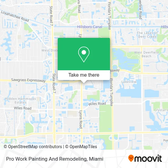 Pro Work Painting And Remodeling map