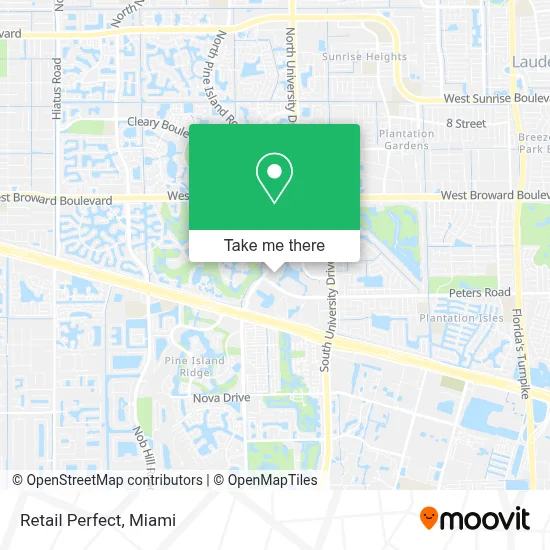 Retail Perfect map