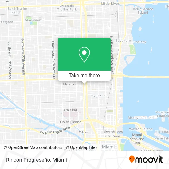 Rincón Progreseño map