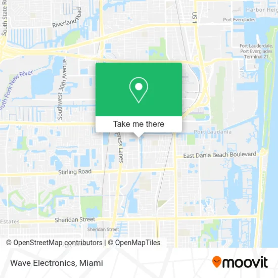 Wave Electronics map
