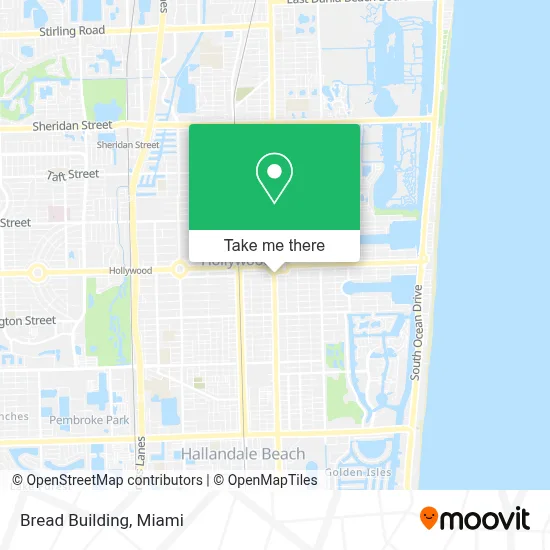 Bread Building map