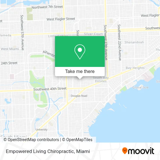 Empowered Living Chiropractic map