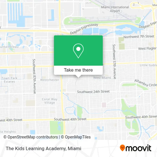 The Kids Learning Academy map