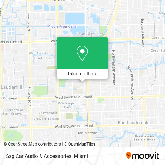 Ssg Car Audio & Accessories map