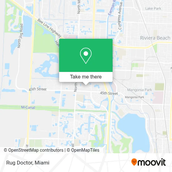 Rug Doctor map