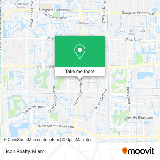 Icon Realty map