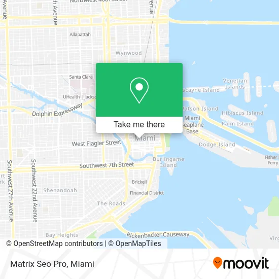 Matrix Seo Pro map
