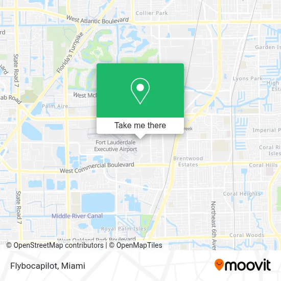 Flybocapilot map