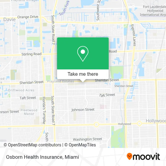 Osborn Health Insurance map