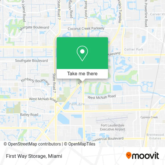 First Way Storage map