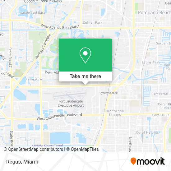 Regus map