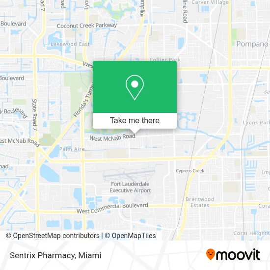 Sentrix Pharmacy map