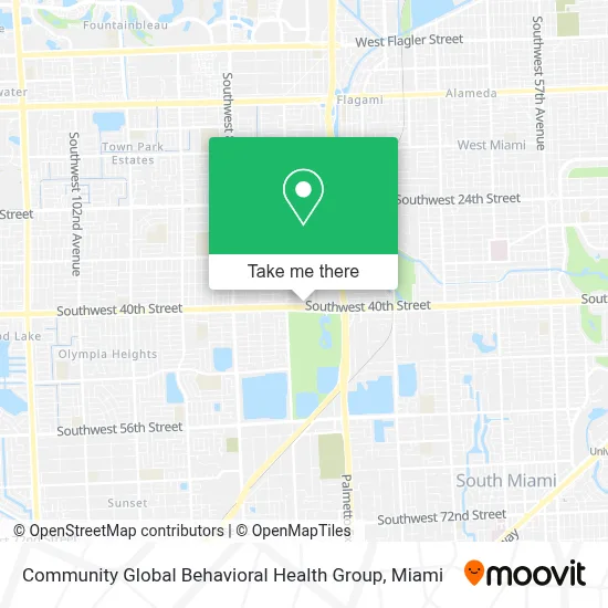 Community Global Behavioral Health Group map