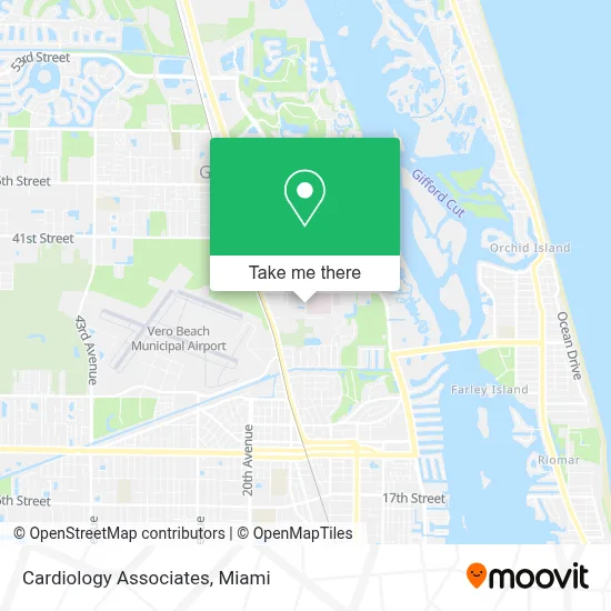 Cardiology Associates map
