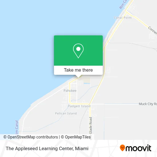 The Appleseed Learning Center map