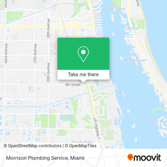 Morrison Plumbing Service map