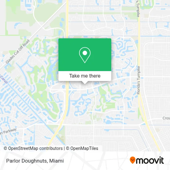 Parlor Doughnuts map