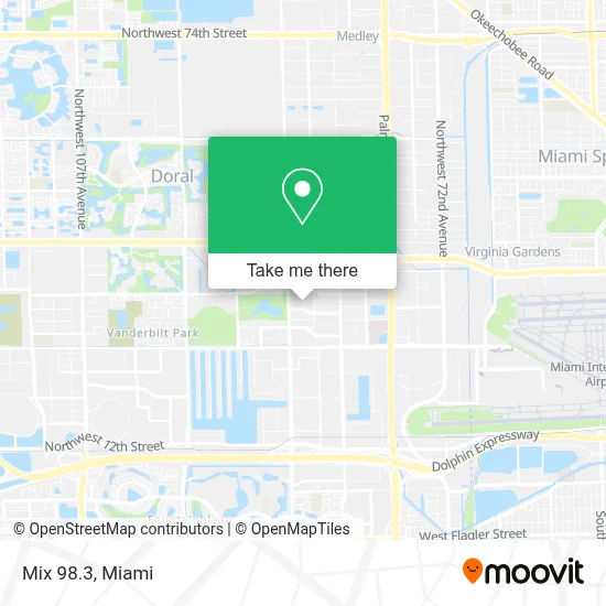 Mix 98.3 map