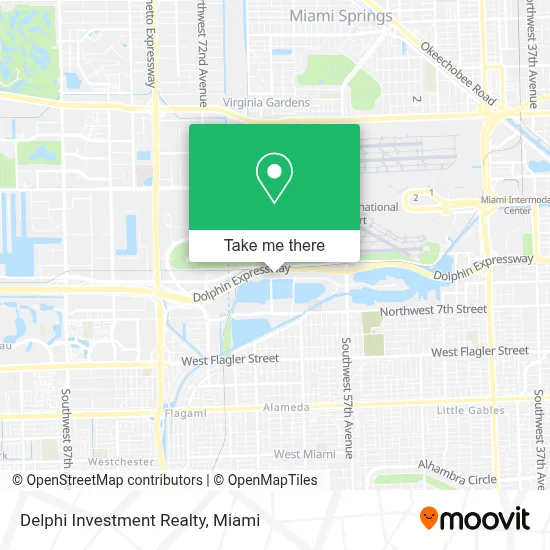 Delphi Investment Realty map