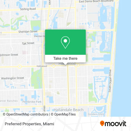 Preferred Properties map