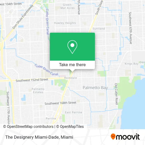 The Designery Miami-Dade map