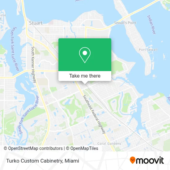 Turko Custom Cabinetry map