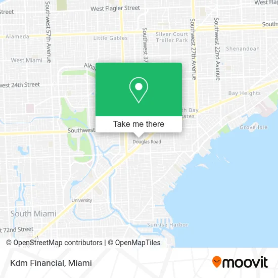 Kdm Financial map
