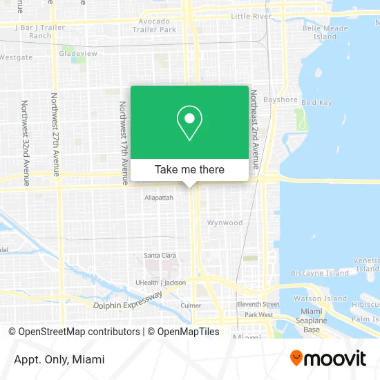 Appt. Only map