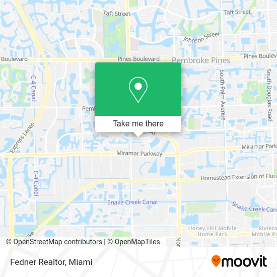 Fedner Realtor map