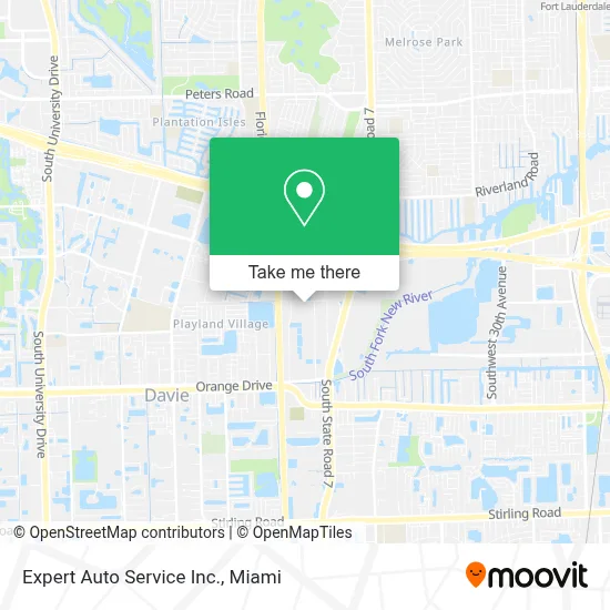 Expert Auto Service Inc. map