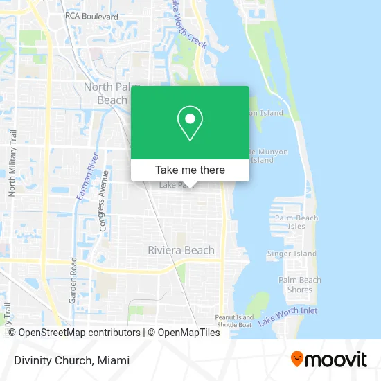 Divinity Church map